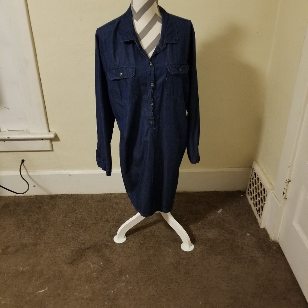 Denim dress